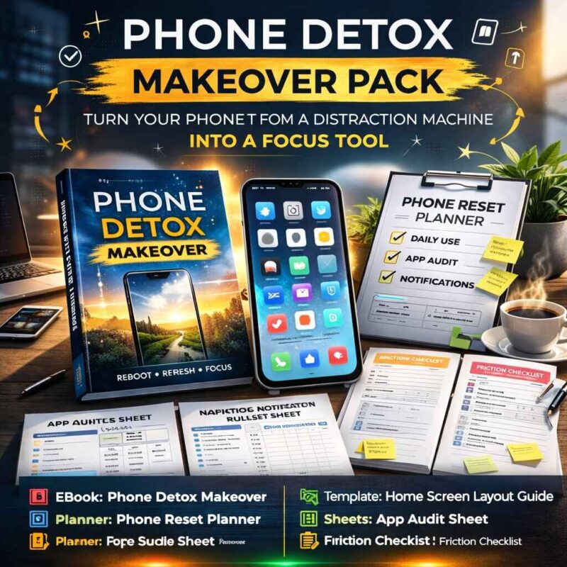 Phone Detox Makeover Pack