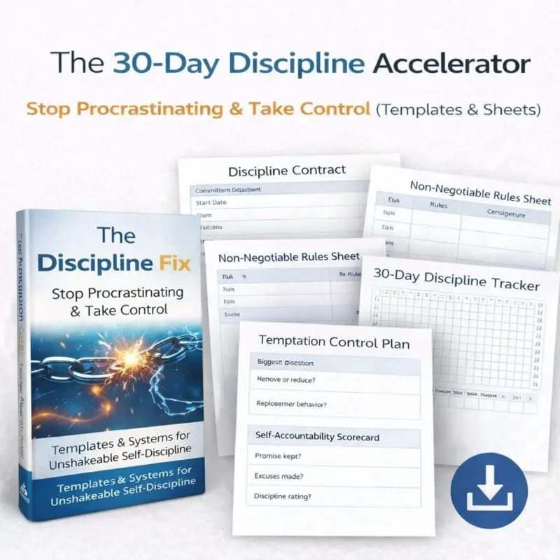The 30-Day Discipline Accelerator