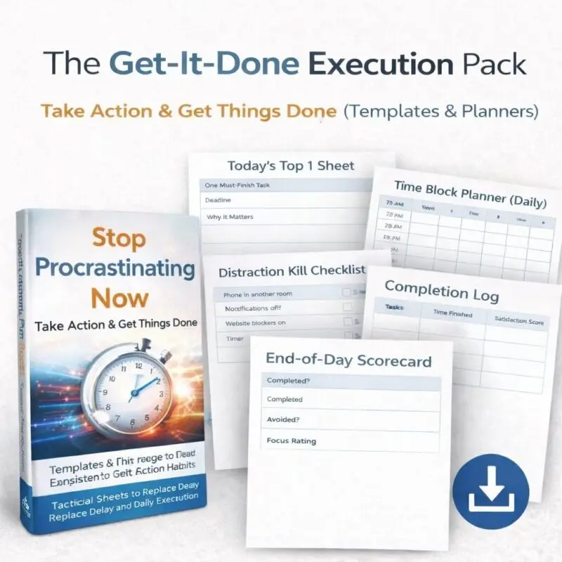 The Get-It-Done Execution Pack